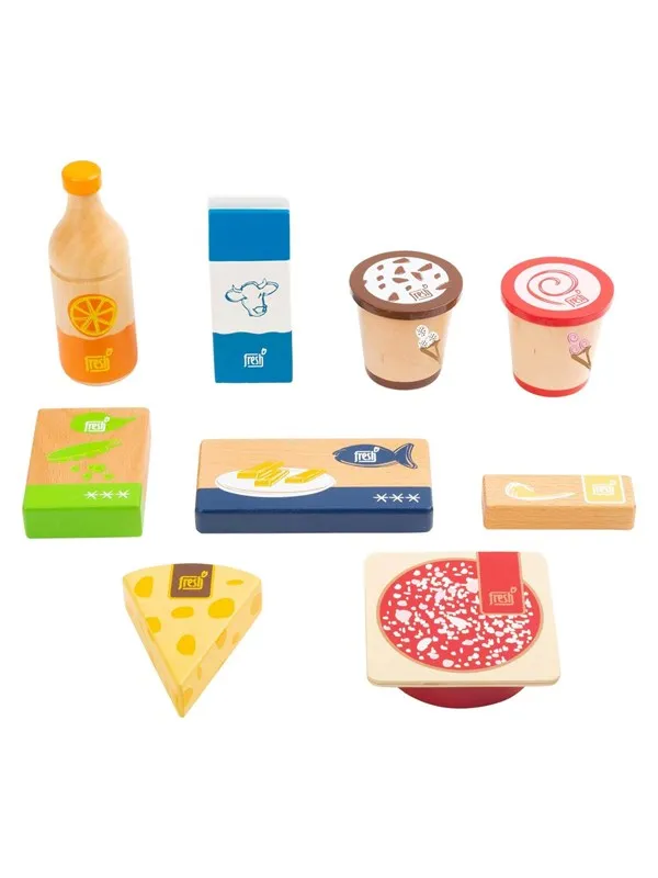 Small Foot - Wooden Play Food Cold and Frozen Prod