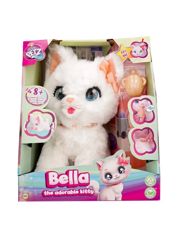 Spectron - Bella the Cat Interactive Plush Toy