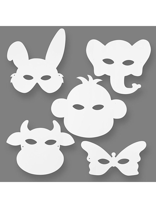 Creativ Company Craft Masks Animals 16st.