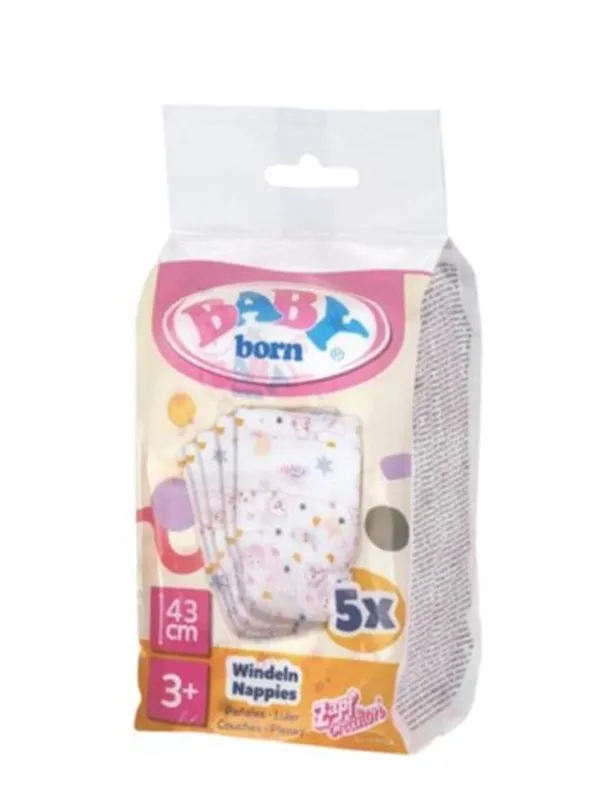 Baby Born Nappies 5 pack