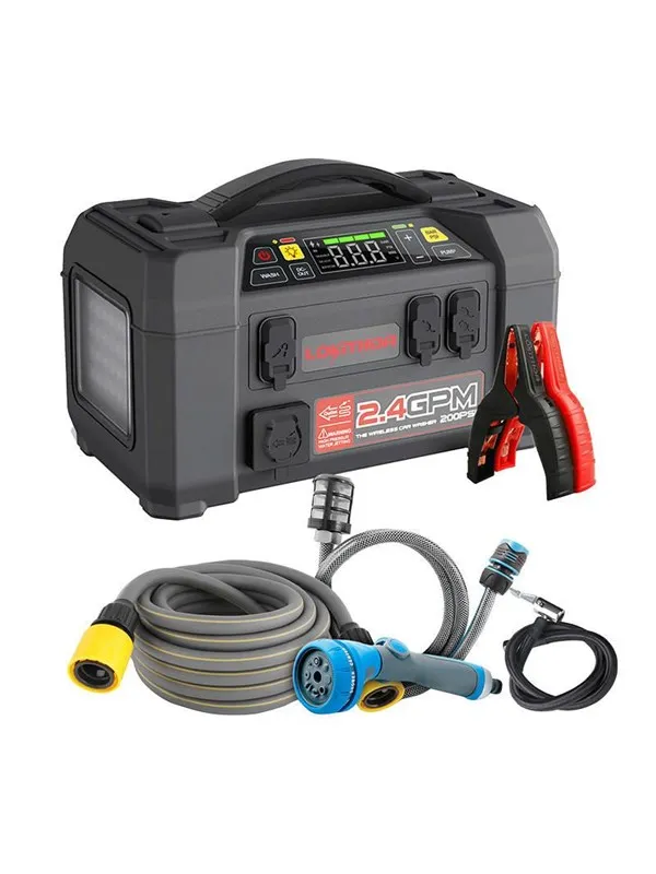 Lokithor Powerbank / Jump starter 5in1 AW401 Nødlader - Svart - 20000 mAh