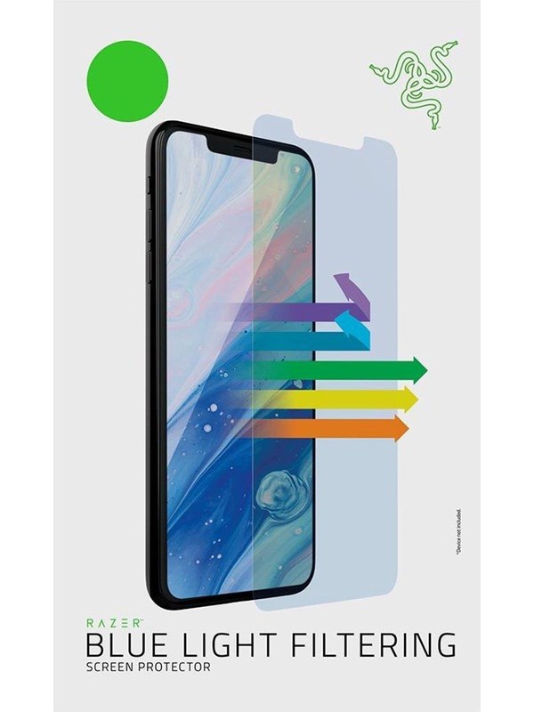 Razer Blue Light Filtering Screen Protector for Apple iPhone XR
