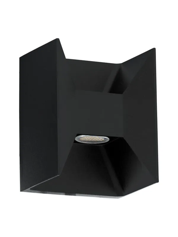 EGLO MORINO outdoor wall lamp LED black