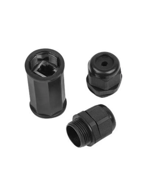 Lanberg network coupler - black - Svart