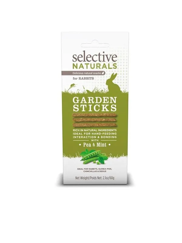 Science Selective Naturals Garden Sticks 60g
