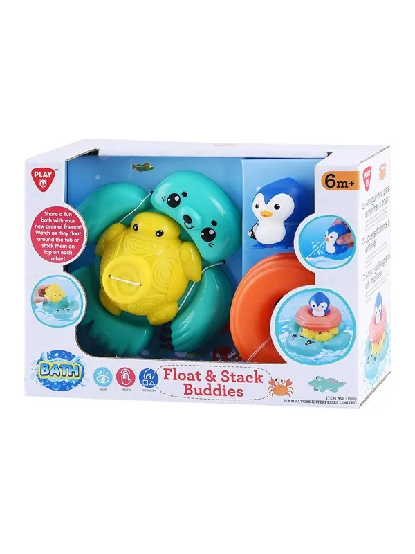 PLAY - Bath Toys Stacking and Floating Sea Animals