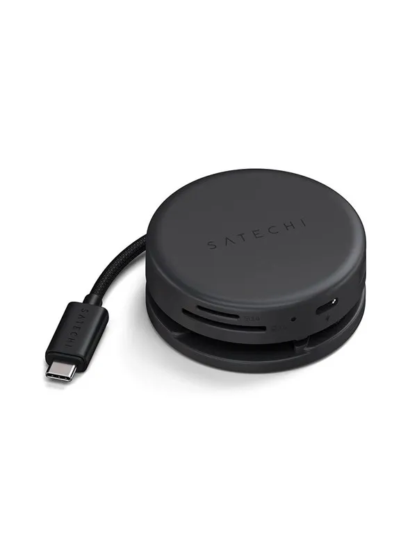 Satechi OntheGo 7-in-1 Multiport Adapter - Space Black