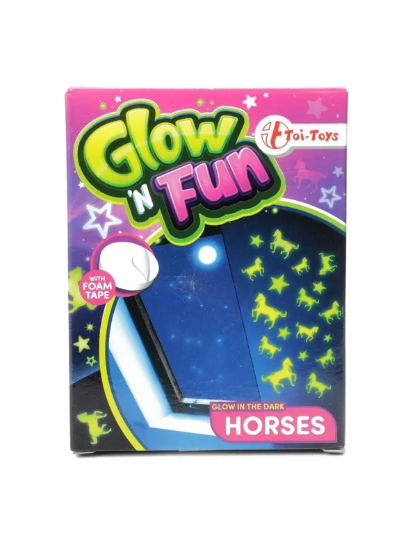 Toi-Toys Glow n Fun Glow in the Dark Horses