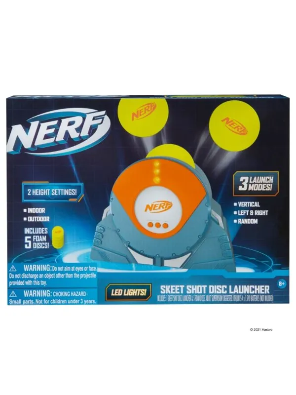 NERF ELITE SKEET SHOT DISC LAUNCHER