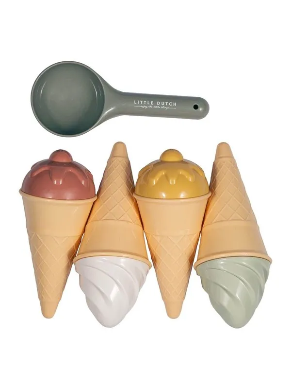 Little Dutch Ice Cream Beach Set 9 pcs.