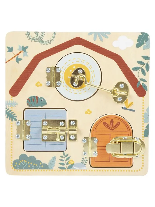 Small Foot - Locks and Barrels Motor Activity Board