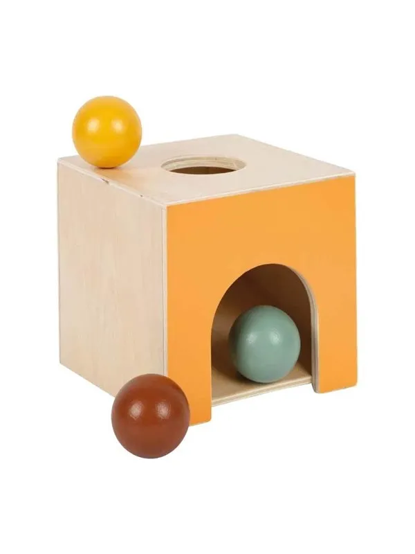 Small Foot - Wooden Montessori Marble Box FSC