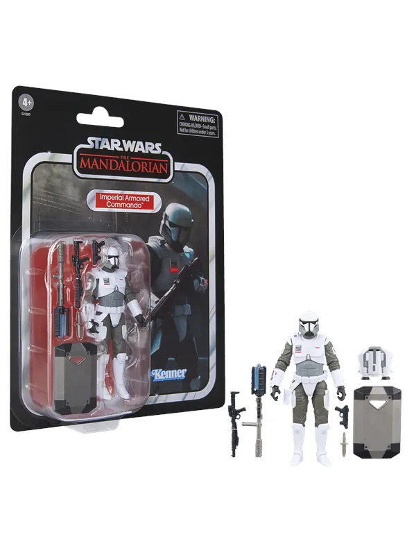 Star Wars The Mandalorian The Vintage Collection Imperial Armoured Commando 9.5 cm