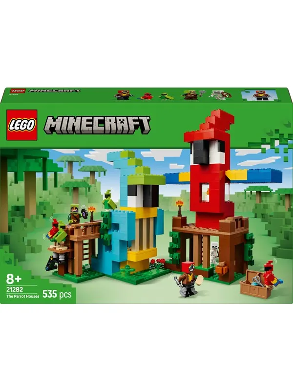 LEGO Minecraft 21282 Papegøyehusene