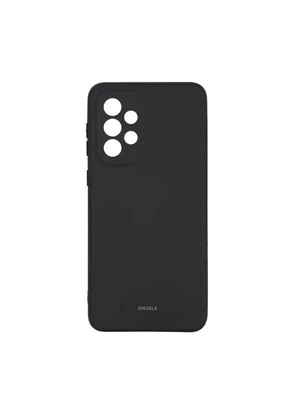ONSALA Phone Case Silicone Black - Samsung A33