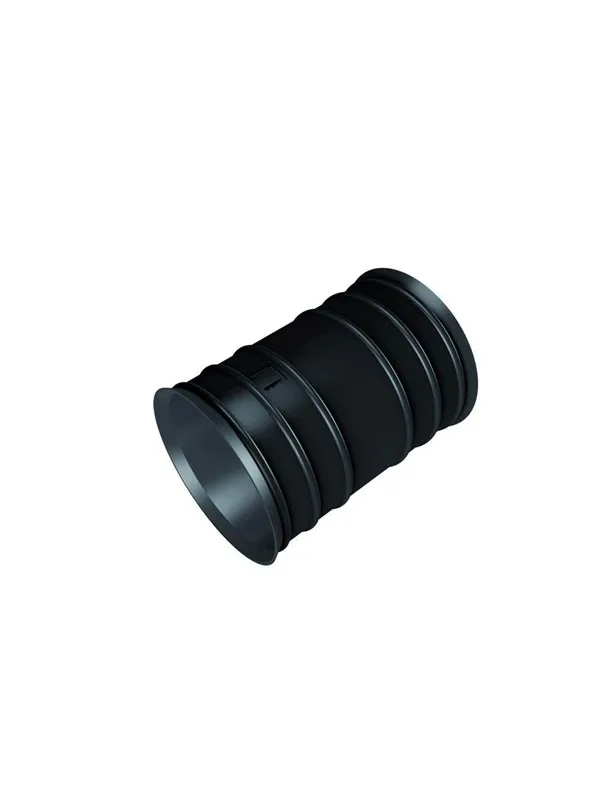 EVOPIPES Evocab/evodrain coupling 110 mm black with soft hook