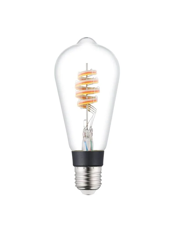 EGLO CONNECT-Z LED ST64 4.9W RGB+TW E27 clear