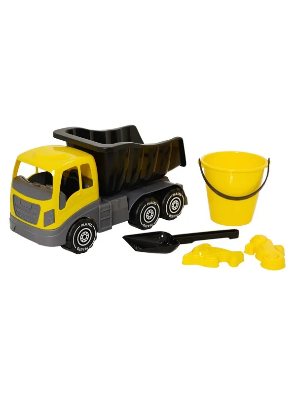 Plasto  Truck and sand toys 5 parts