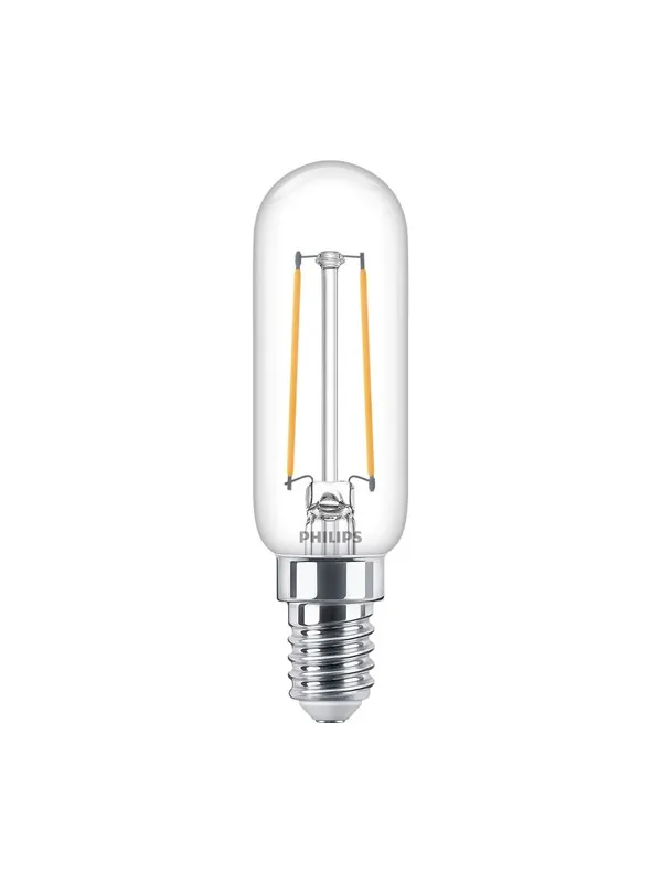Philips LED-lyspære Classic T25L 2.1W/827 (25W) Clear E14