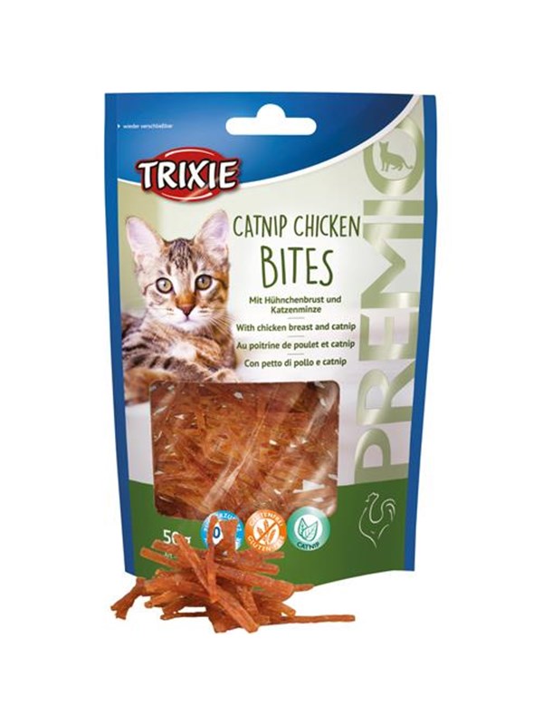 Trixie PREMIO Catnip Chicken Bites 50 g