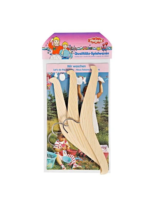 Heless Doll Clothes Hangers 3 pcs.