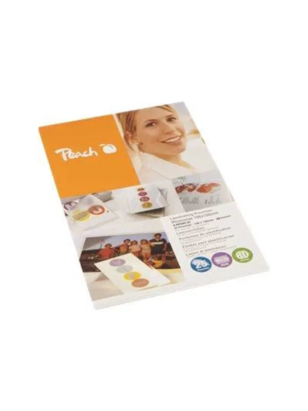 Peach - 100-pack - 154 x 216 mm - lamination pouches