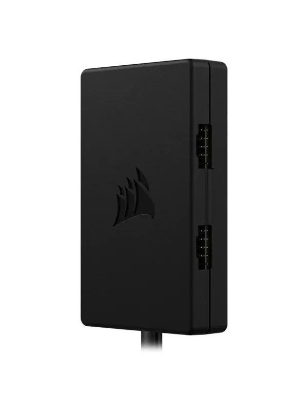 Corsair Internal 4-Port USB 2.0 Hub USB-hub - USB 2.0 - 4 porter - Svart