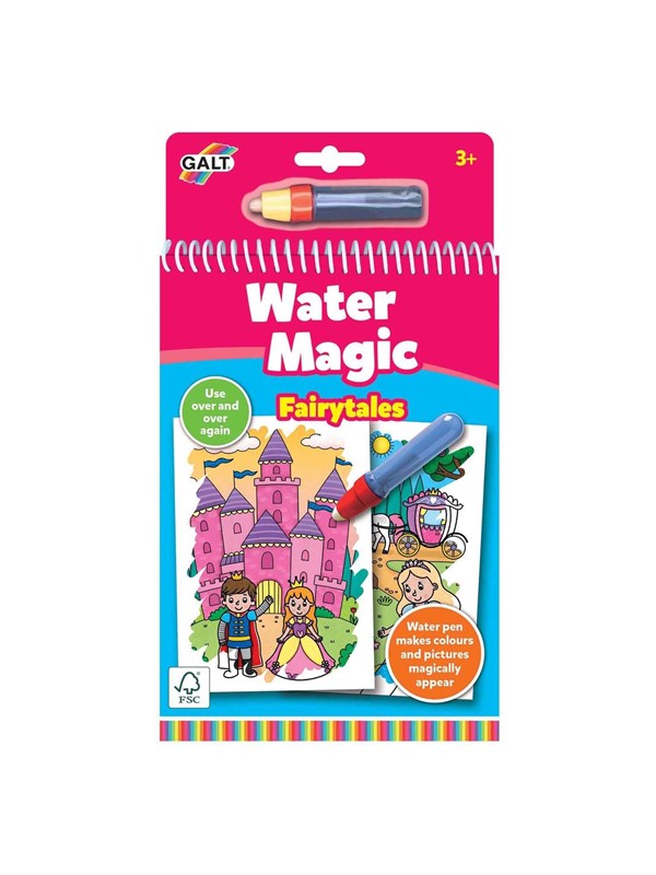 Jumbo Galt - Water Magic Fairytales - 6 Coloring Pages