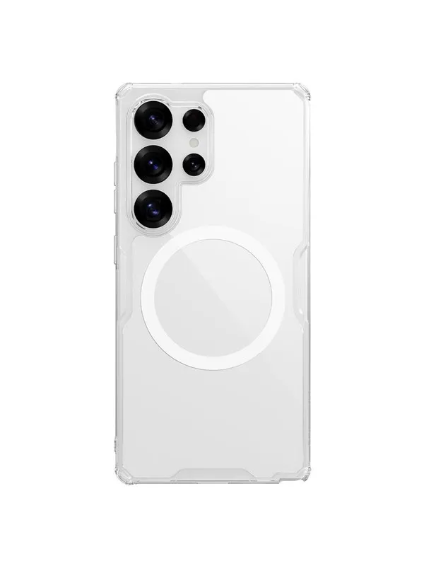 Nillkin  Nature TPU Pro Magnetic Case with MagSafe for Samsung Galaxy S25 Ultra - White