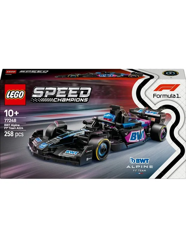 LEGO Speed Champions 77248 BWT Alpine F1® Team A524-racerbil