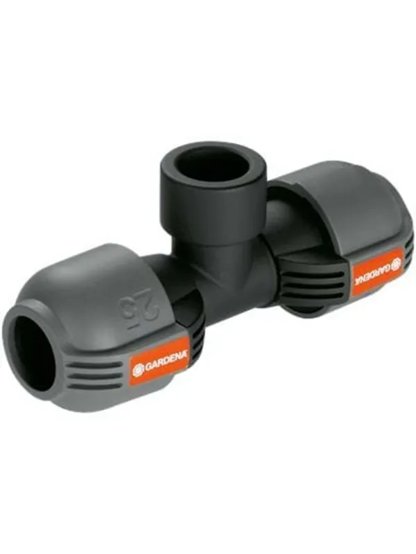 Gardena T-stykke 25 mm x 3/4" med hunn-gjenger