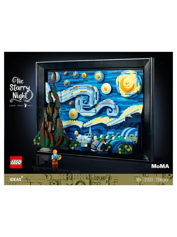 LEGO Ideas 21333 Vincent van Gogh - The Starry Night