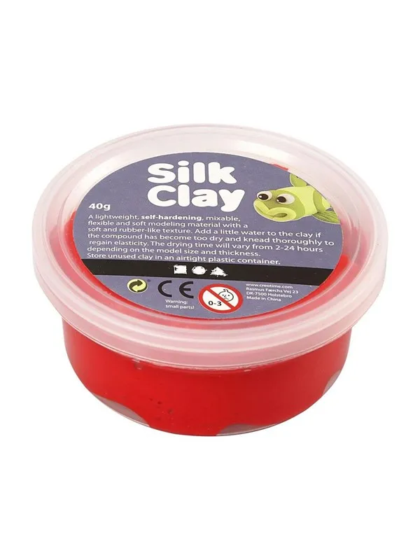 Silk Clay - Red 40gr.