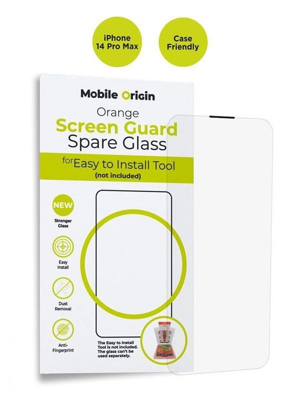 Mobile Origin Orange Screen Guard Spare Glass iPhone 14 Pro Max
