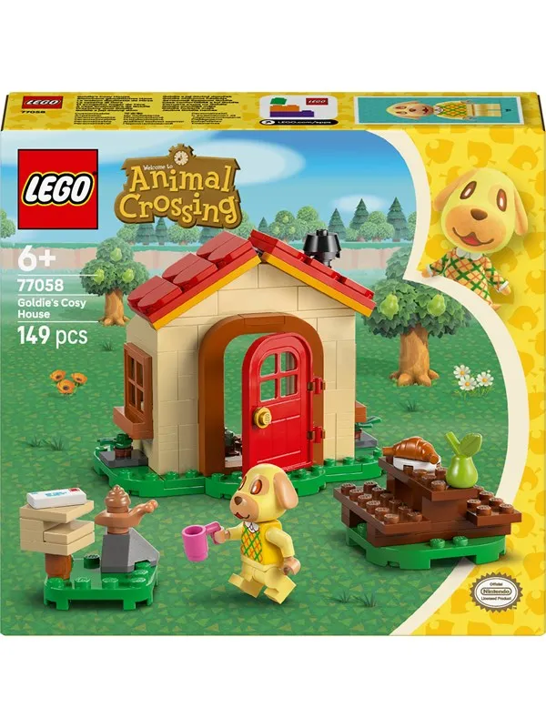 LEGO Animal Crossing 77058 Det koselige huset til Goldie