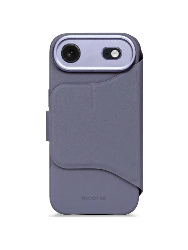 Decoded - Textured Silicone Detachable Wallet for iPhone 17 Air - Forever Blue