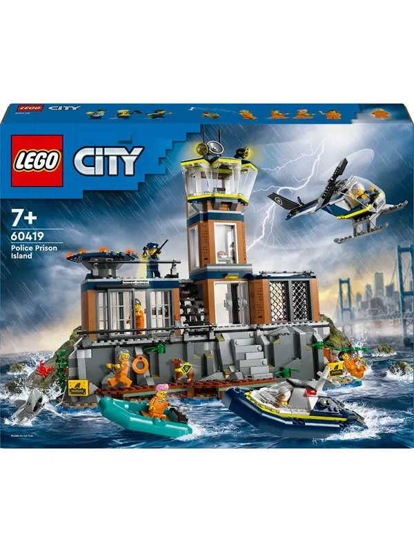 LEGO City 60419 Politiets fengselsøy