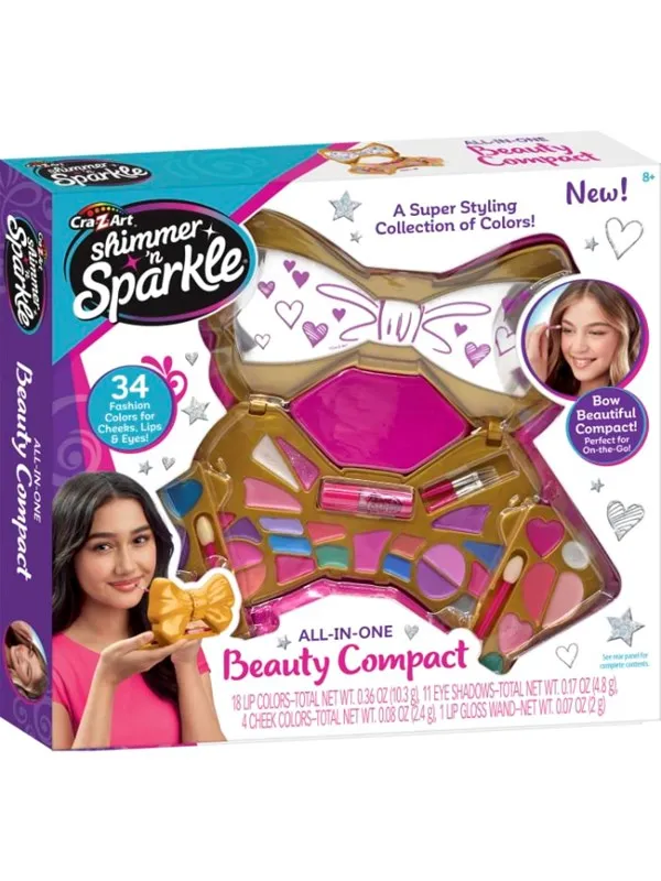 Shimmer n Sparkle Bow Beautiful Compact