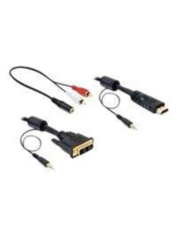 DeLOCK video / audio cable kit