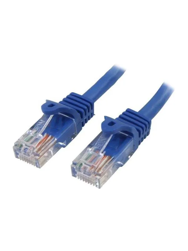 StarTech.com 10m Blue Cat5e / Cat 5 Snagless Ethernet Patch Cable 10 m - patch cable - 10 m - blue - Blå - 10m