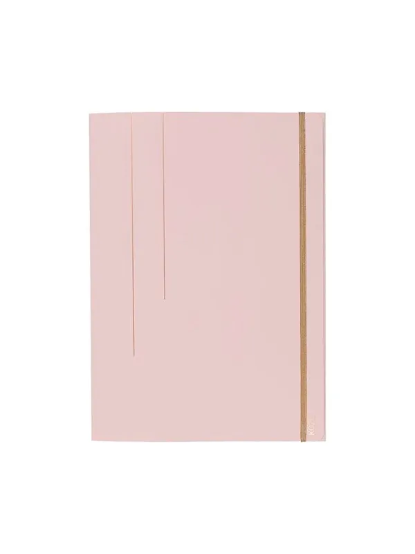 KOZO 3 Flap Folder A4 D.Pink