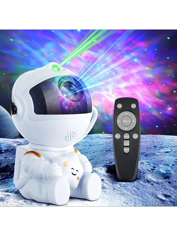 Pro Sittende Astronaut Stjerne Lampe - Nebula