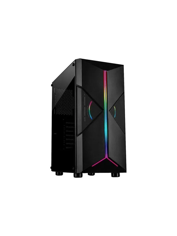 Inter-Tech IT-3306 Cavy - Kabinett - Tower - Svart