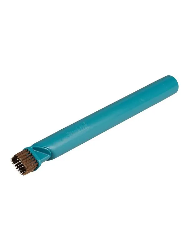 Makita long crevice tool with brush - blue