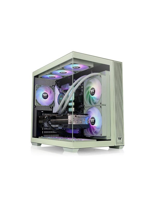 Thermaltake View 380 TG ARGB - Kabinett - Tower - Grønn