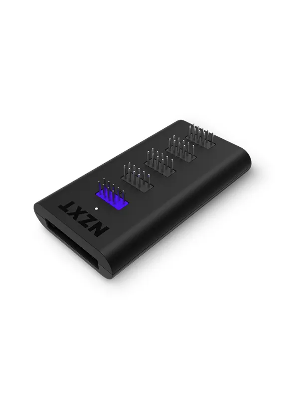 NZXT Internal (Gen 3) USB-hub - USB 2.0 - 4 porter - Svart