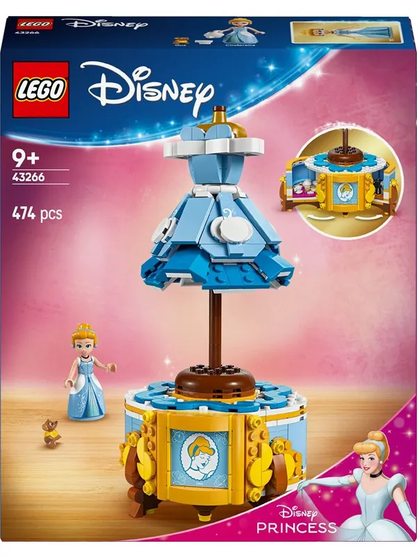 LEGO Disney 43266 Askepotts kjole