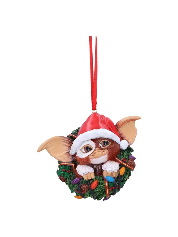 Nemesis Now - Gremlins Gizmo in Wreath julepynt - Figur