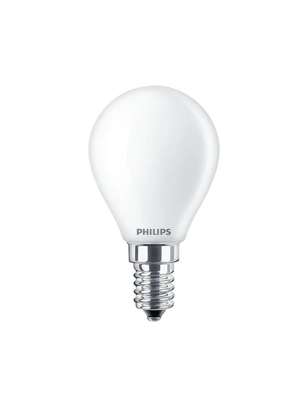 Philips LED-lyspære Classic Candle 6.5W/827 (60W) frosted E14