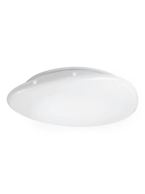 EGLO SILERAS ceiling white with crystal effect